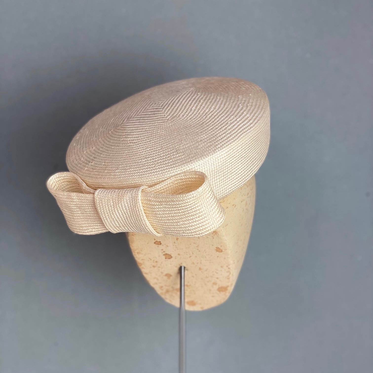 Jessica Pillbox in Cream